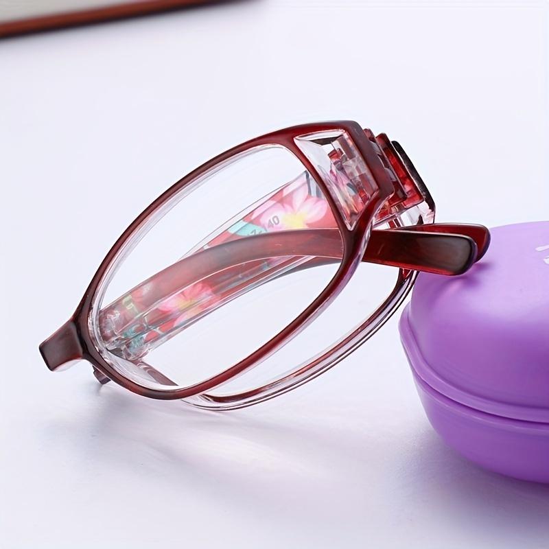 New Folding Presbyopic Reading Glasses Anti-blue Light Glasses Portable Presbyopic Glasses Elegant PC Eyewear For Men