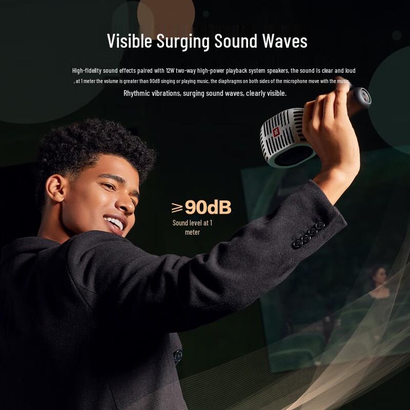 JBL KMC600 All-in-One Wireless Karaoke Microphone CN plug (adapter included)