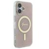 Etui do iPhone 16 Plus Guess Różowy Hardcase MagSafe