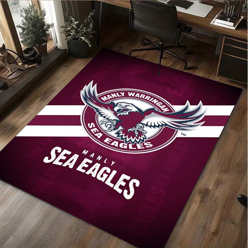 Australian Rugby Club Rug - Home carpet Office Decorative Carpet For Living Room Bedroom Door Mat Floor Rug Computer Chair Area Rug