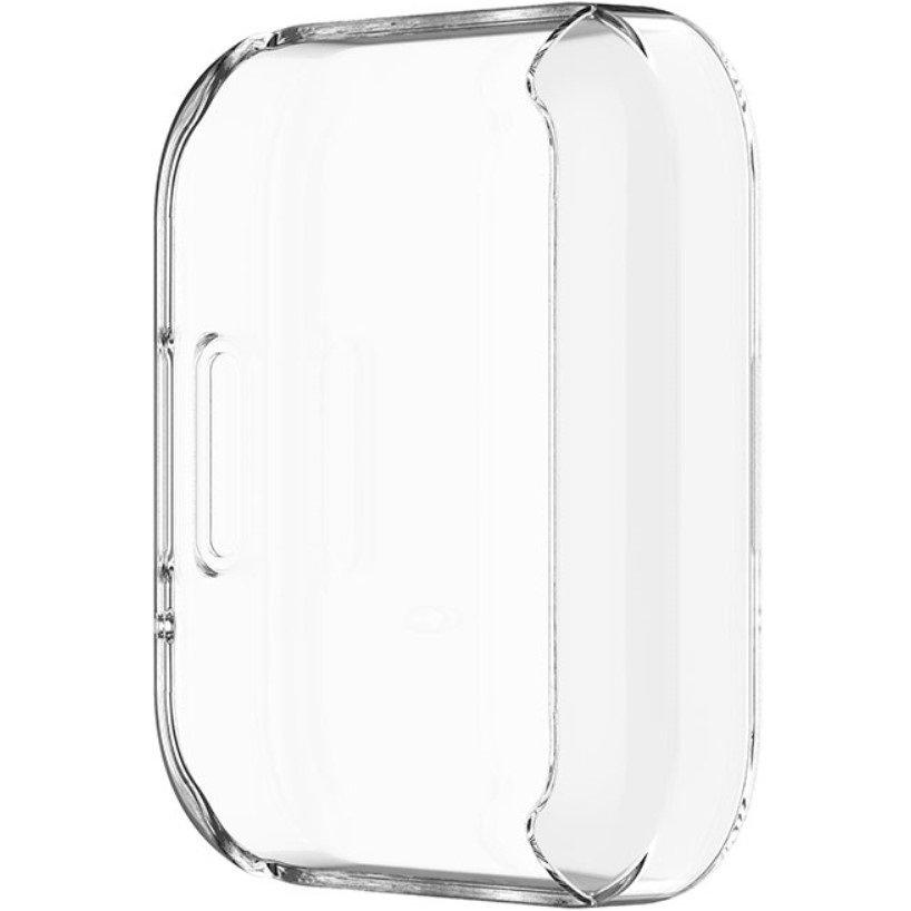 2in1 Silicone Case with Screen Protector for Xiaomi Redmi Watch 2 Lite, Transparent