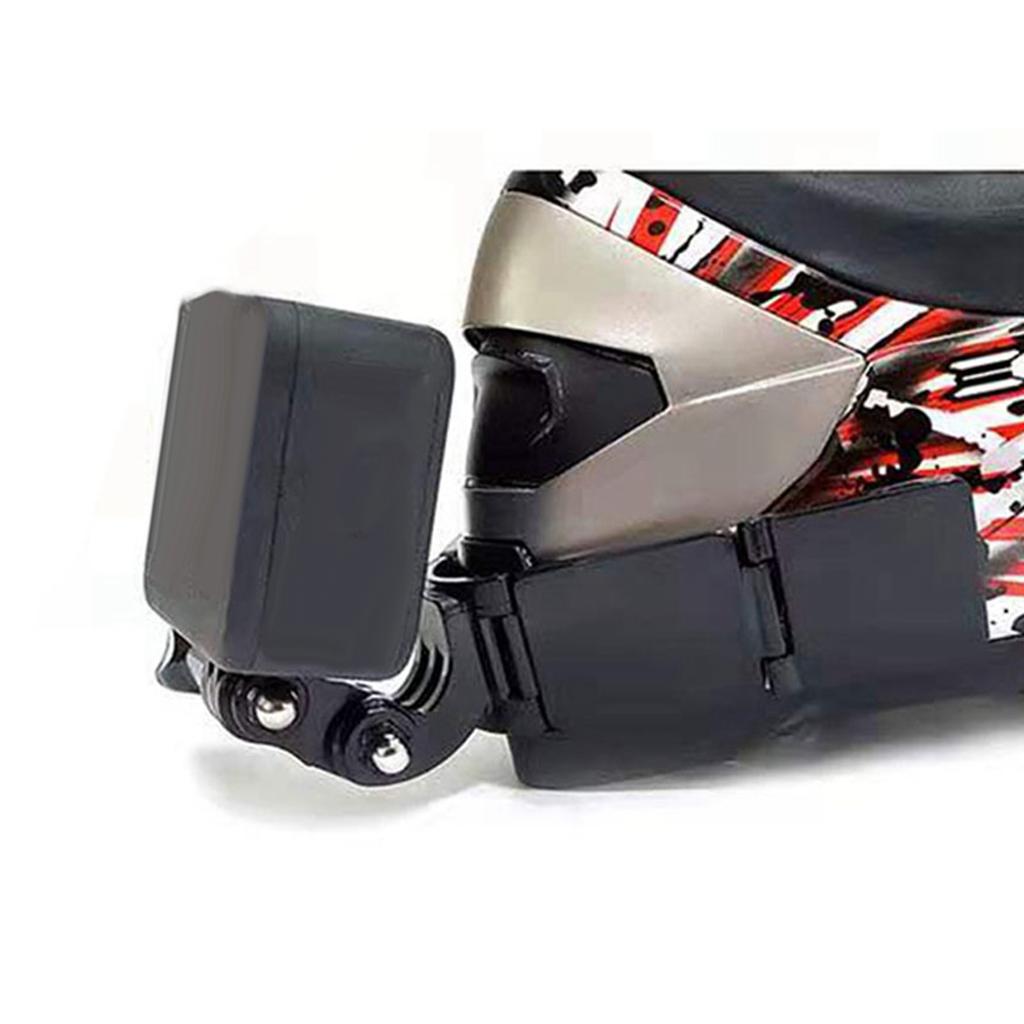 Крепежный кронштейн для подбородка мотоциклетного шлема Интегрированный ремень для шлема Подходит для DJI для Hero9 для