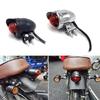1 шт. Мотоцикл Красный 12В Светодиодный Регулируемый Стиль Cafe Racer Стоп-сигнал Задний Фонарь Мотоцикл