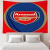 Arsenal Football Club Crest Tapestry Hanging for Bedroom,Livingroom, Playroom,Decor Art Room Wall Tapestry Holiday and Birthday Gifts