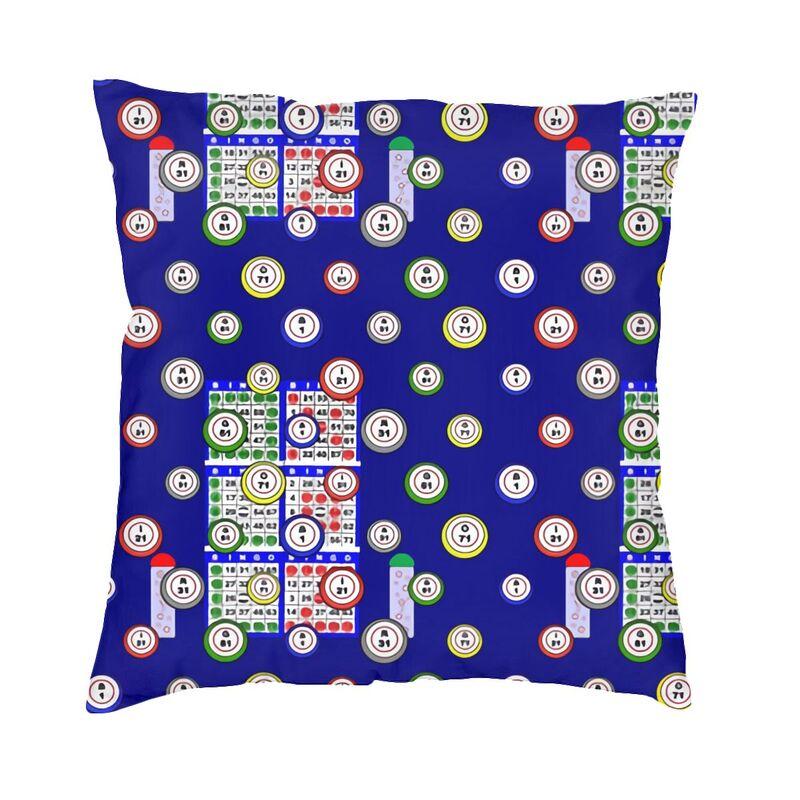 Bingo Queen Cushion Covers Best Play Bingo Soft Velvet Nordic Pillow Cases Decor Home