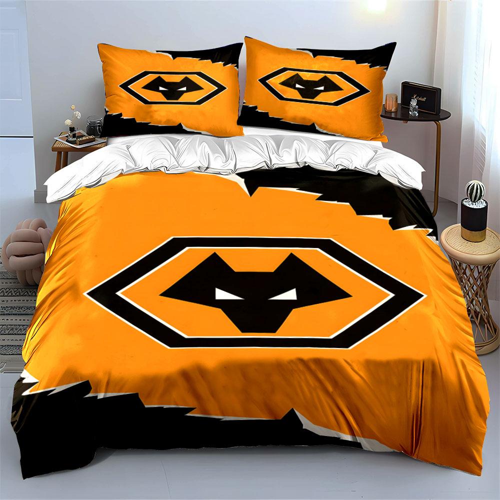 Wolf head geometric design. Bedding sets Duvet cover sets Duvet covers Pillowcases(1*Duvet Cover 2*Pillowcases without duvet insert)