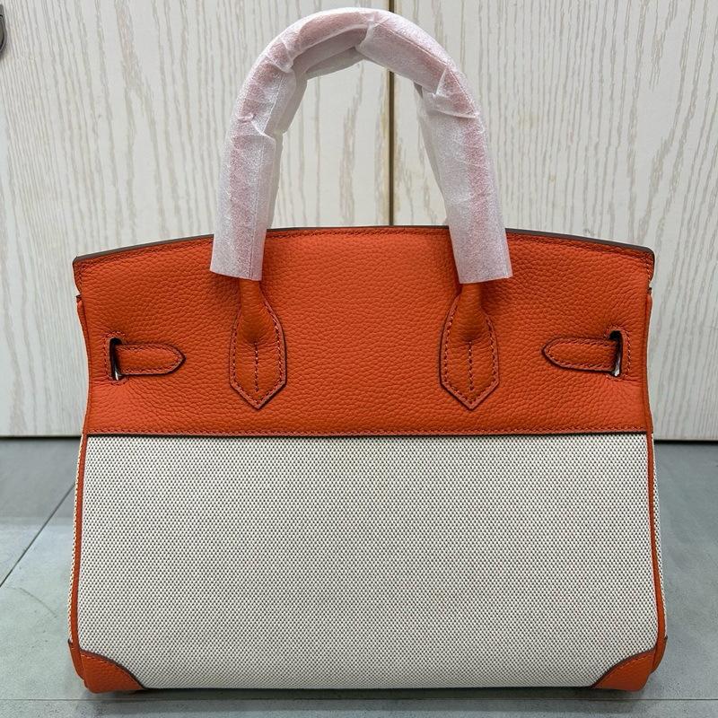 2026 новый первый слой коровья кожа с узором личи и холщовый холст платиновая сумка настоящая кожаная сумка-тоут европейская и американская сумка-мессенджер сумка