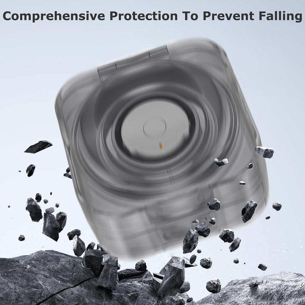 Беспроводной зарядный бокс TPU чехол для Galaxy Ring Health Ring фитнес-трекер зарядный чехол защитный чехол нецарапается