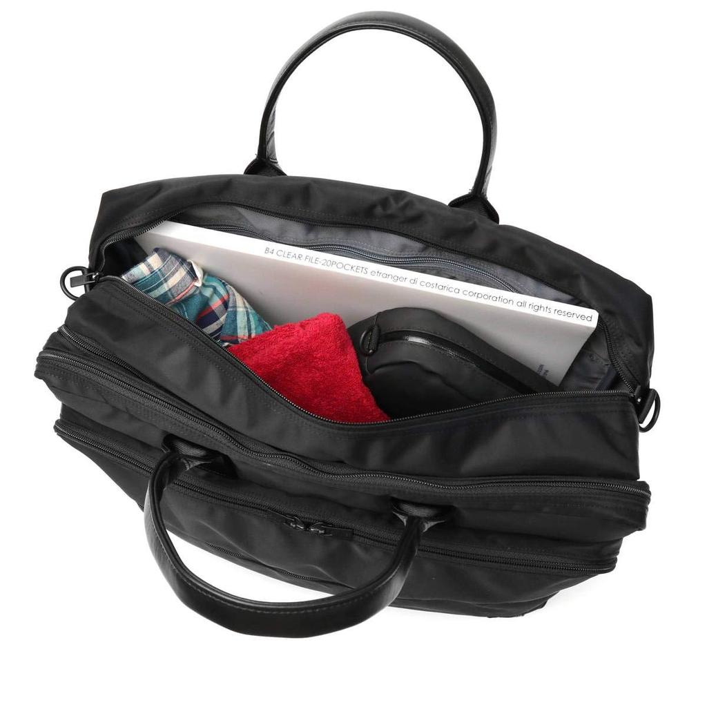 Porter TIME 2WAY OVERNIGHT Деловая сумка [Porter] ПОРТФЕЛЬ(L) 655-08294 Черный/10