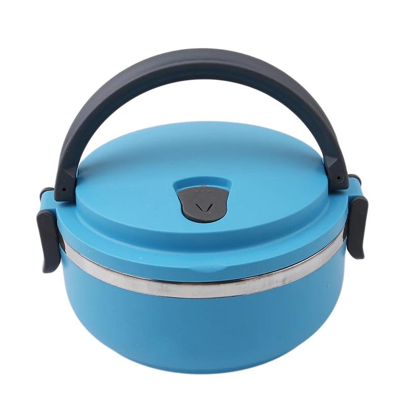 Thermal Lunch Box for Office Lunchbox Thermos Lunch Case Food Container Camping SuppliesStainless Steel Bento Box