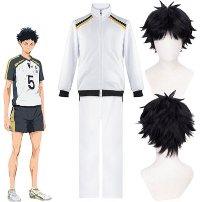 Haikyuu сезон 4 Академия Фукуродани Косплей Костюм Акааши Кейджи Котаро Бокуто куртка брюки форма волейбол Хэллоуин вечеринка