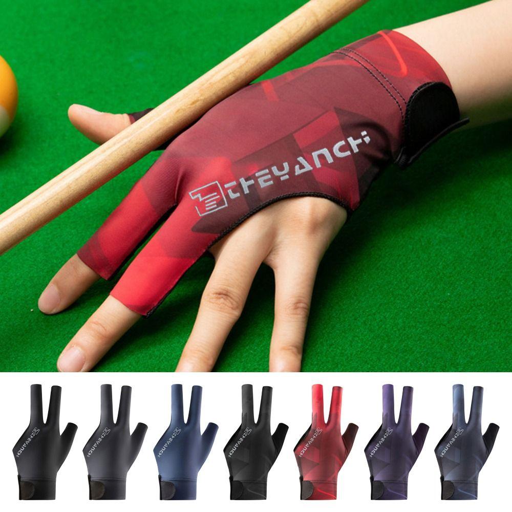 1 шт., нескользящие наклейки, перчатки для бильярда, левая и правая рука, аксессуар для снукера, бильярд