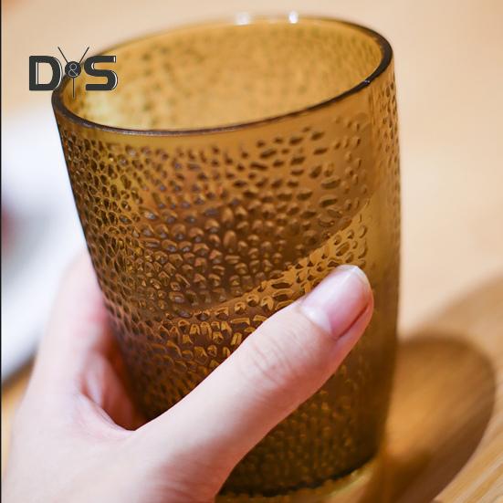 Чашка для питья, термостойкая многоразовая утолщенная акриловая чашка для воды в горошек, бар, ресторан, стакан для воды