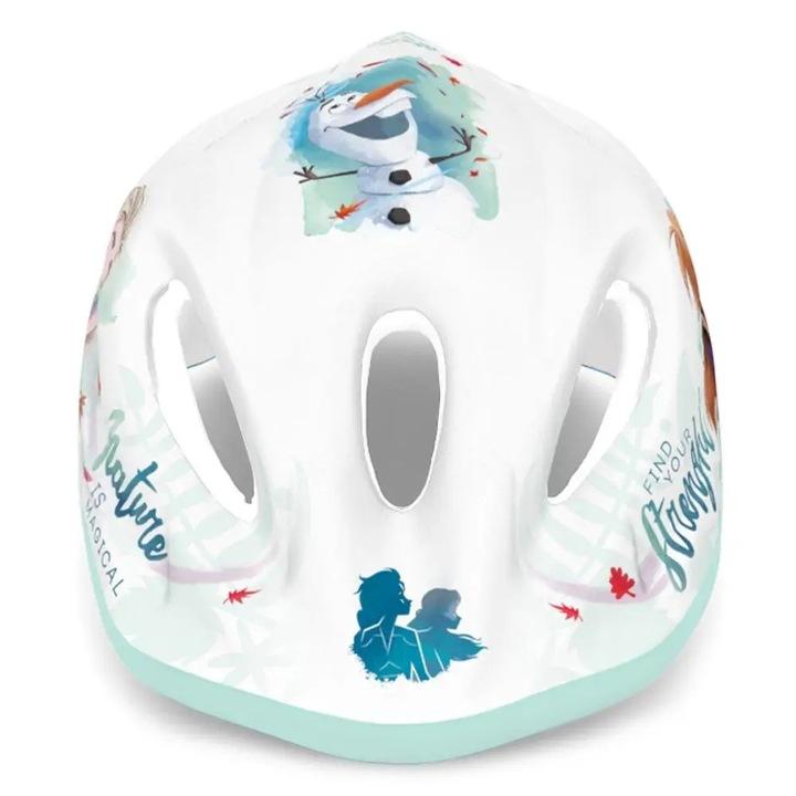 Kask Sportowy Rowerowy Dziecięcy Kraina Lodu 52-56Cm Elsa Frozen Roz. M