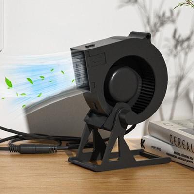 Настольный охлаждающий вентилятор с питанием от USB, повышающий кабель 12 В, регулируемый угол для отвода тепла и розжига барбекю, 3800 об/мин, 4,5 Вт, 20 CFM