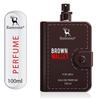Ramsons - BROWN WALLET Eau De Parfum | 100 ML |Perfume For Men | TN - Pineapple, Bergamot, Orange| MN - Cardamom | BN - Sandalwood, Vanilla
