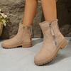Fashion New Winter Snow Boots with Fleece and Thickening, Warm, Fashionable and Casual Cotton Shoes for Women In 2025