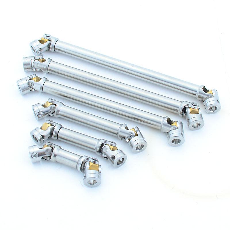 1:14th Scale 45-170mm Metal Transmission Shaft Universal Joint for Tamiya RC Truck Tipper SCANIA 770S VOLVO MAN TGX LESU Car Toy