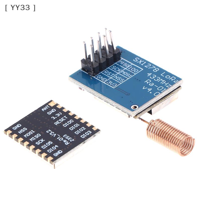 SX1278 LoRa Module 433MHz (RA-01), Long Range Wireless Transceiver for Arduino, ESP8266/32 IoT Projects