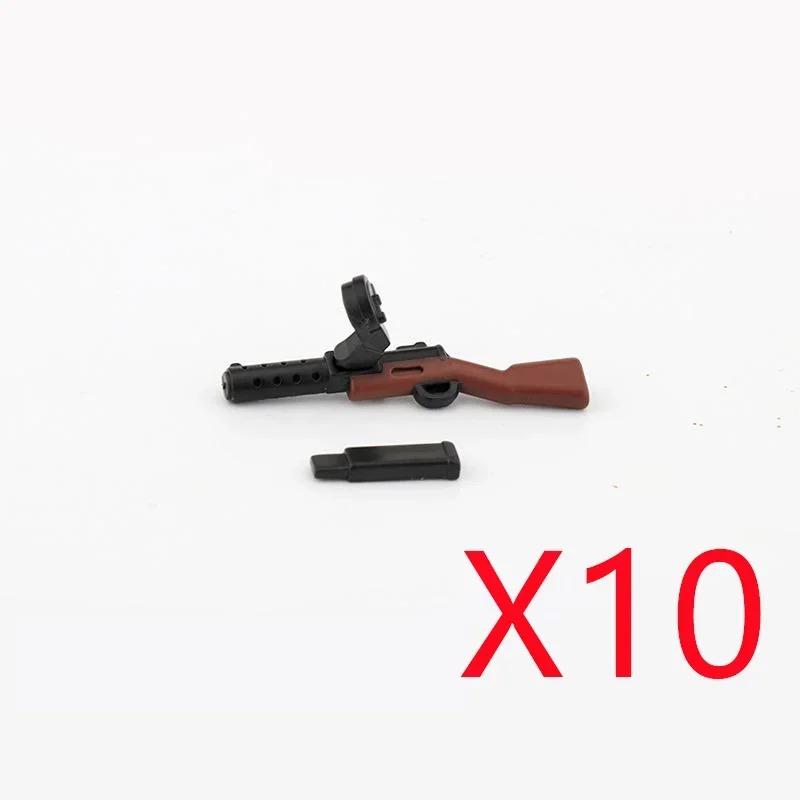 5 СМ Вторая мировая война Военные строительные блоки Американские Немецкие Советские Фигурки солдат Оружие Аксессуары Пистолеты Пистолет Снайперский ремень Мини-кирпичики MOC