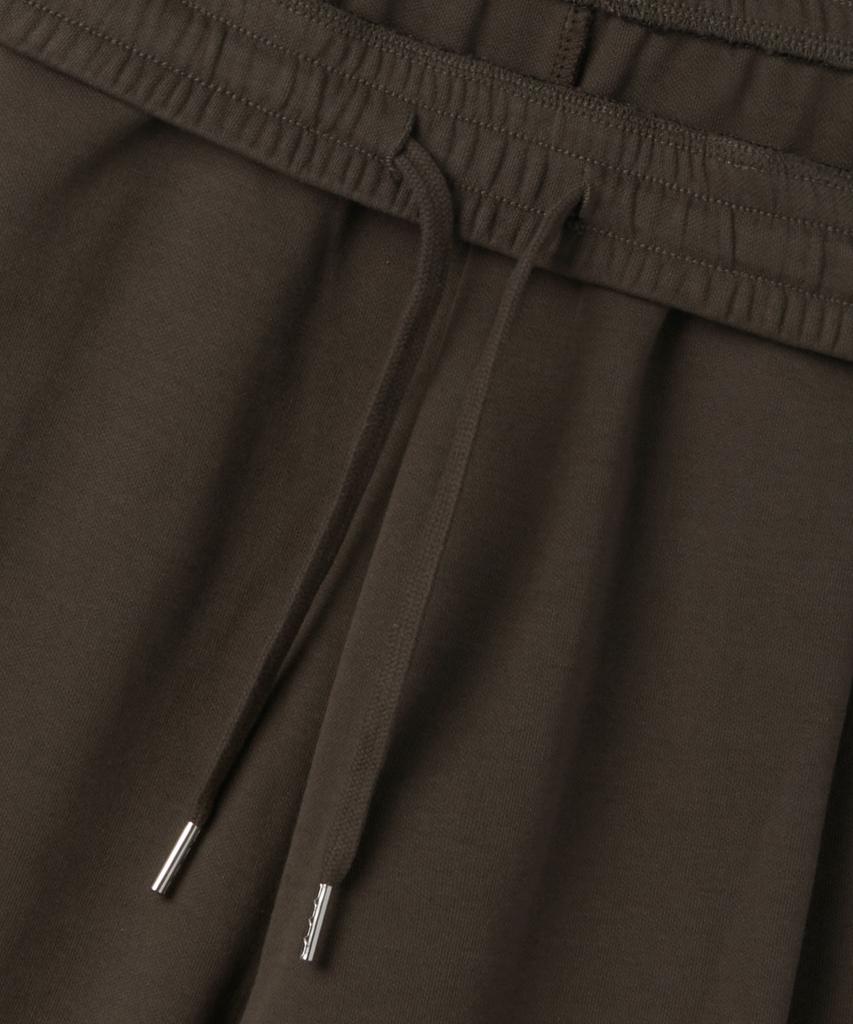 Musinsa Standard Широкие спортивные штаны для отдыха с одним отворотом, двойная вязка [Коричневый]