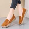 Women Faux Suede Casual Shoes Autumn New  Platform Shoes Woman Fashion Brand Designer Women Flat Soft Sole Non-slip Shoes