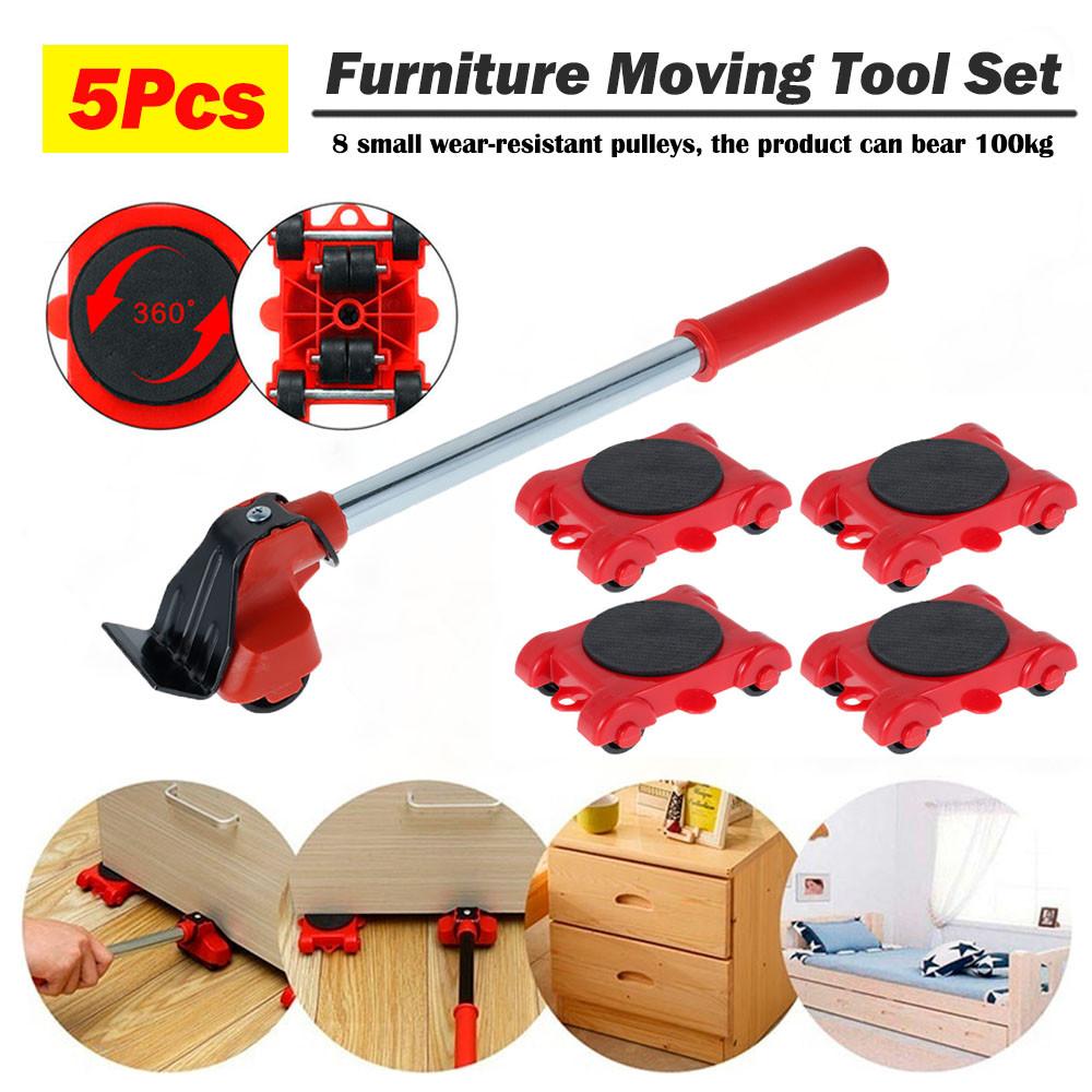 Heavy Furniture Lifting Tools Portable Furniture Assistance Movers Refrigerators Cabinets Transportation Mobile Units