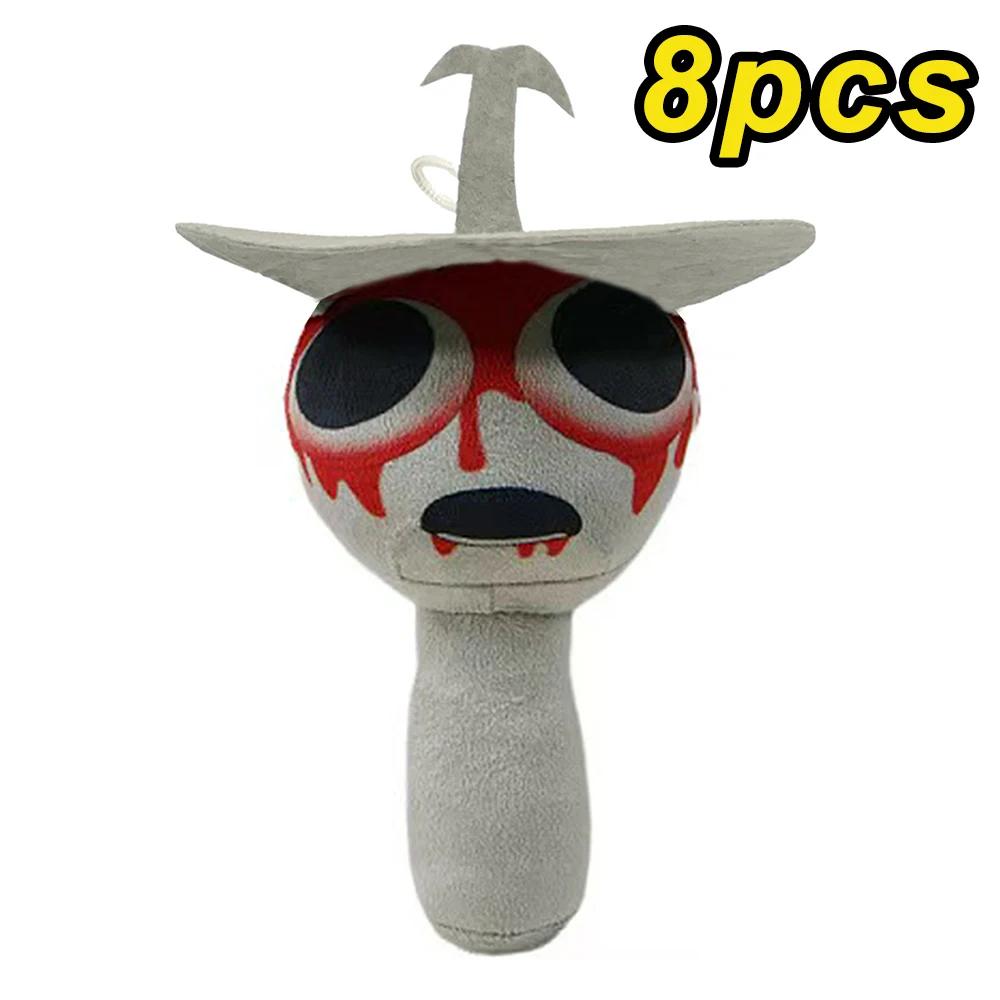 34style Мягкие игрушки Sprunki Incredibox Мягкая кукла Sprunki Игровая подушка Детские подарки на день рождения Мягкие куклы Рождественский подарок