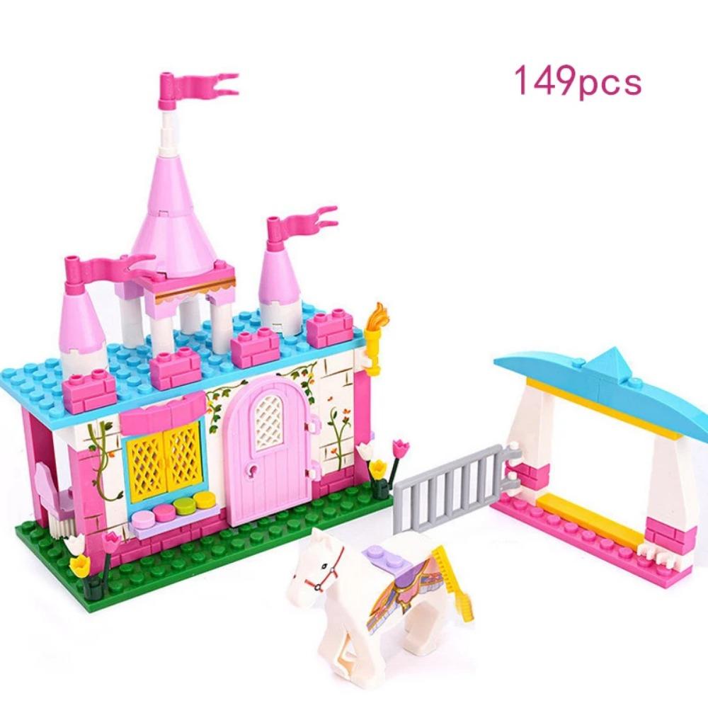 Мини-магазин, наборы для просмотра улиц, модельные строительные блоки, гамбургер, ресторан, розничный магазин, креативная архитектура, друг, город для девочек