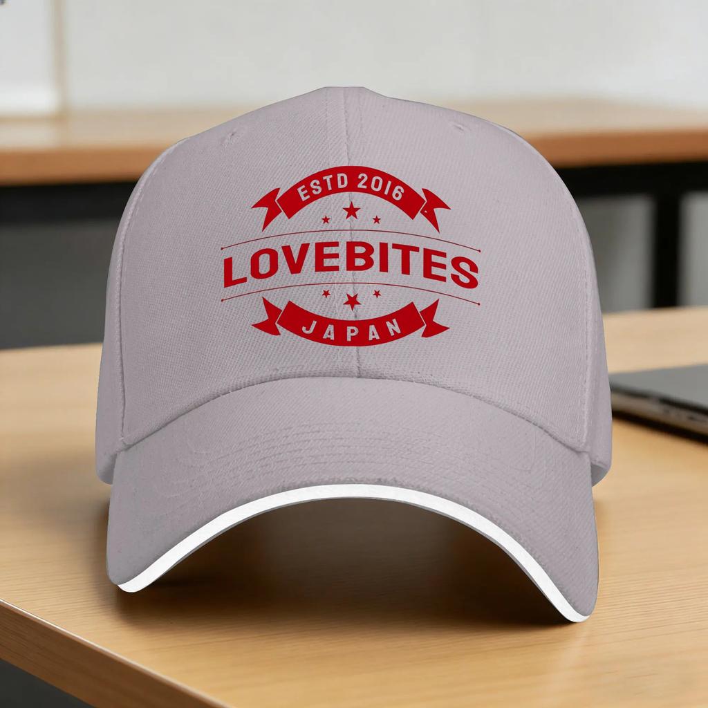 Lovebites Повседневная Бейсболка Летняя Металлическая Лента Тракерная Кепка Оптом Kpop Рок Хип-Хоп Кепки Унисекс Унисекс yk Милые Бейсболки
