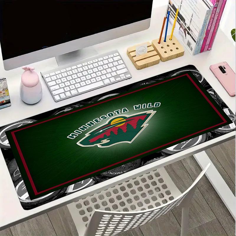 Minnesota wild Mouse pad, Gaming Mouse Pad, keyboard pad, Desk Decor for computer notebook Fan Gift Birthday Gift