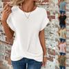 Женские футболки с круглым вырезом, повседневные топы с короткими рукавами, милые футболки, летняя одежда, модные базовые футболки, одежда