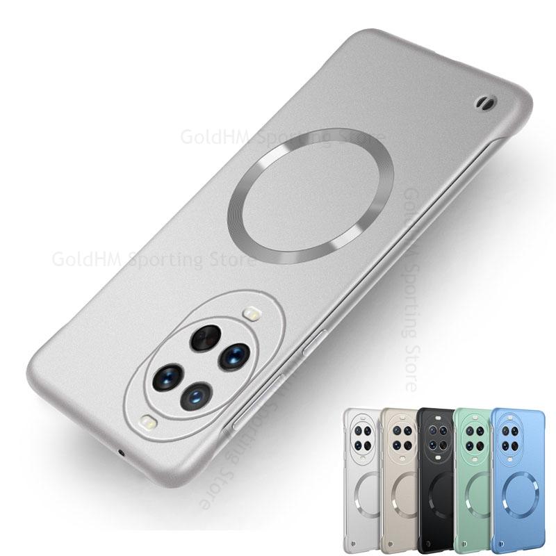 Чехлы для Huawei Nova 14 Ultra Для Magsafe Безрамочный Матовый Чехол для HUAWEI Nova 14 Pro Магнитная Безрамочная Матовая Крышка Nova 13 14 Pro Прочный Чехол