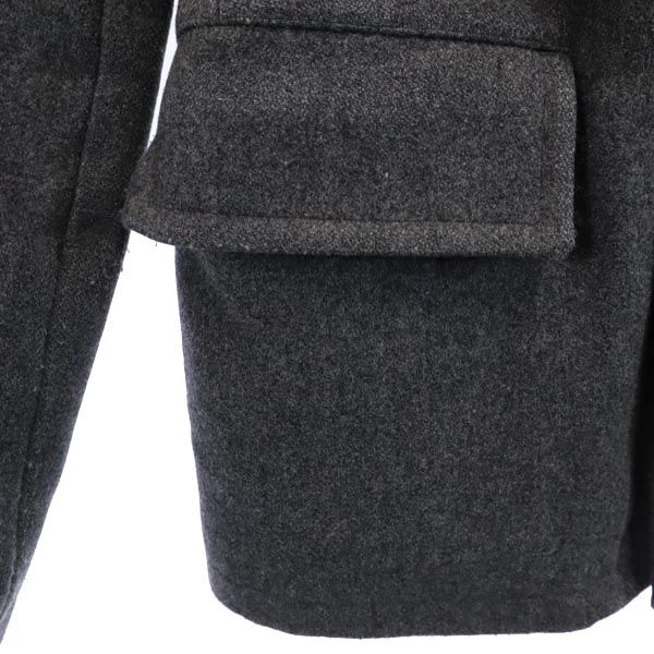 A.P.C. Сделано во Франции Пальто Честерфилд XS серое Двубортное Мужское Б/У