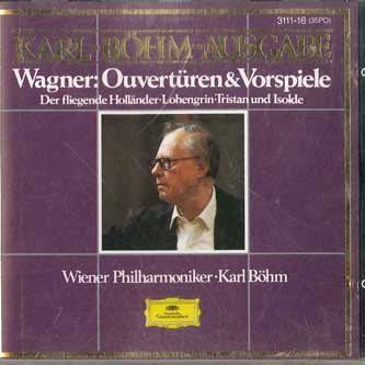 CD KARL BOHM - Ouverturen & Vorspiele 311116 POLYDOR Japan Classical Used