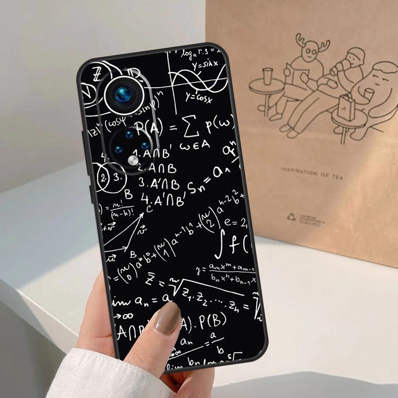 E=mc2 Математическая Физическая формула Для Honor Magic 7 Lite 5 6 8 Pro Чехол Для Honor 400 200 90 70 50 X8c X8b X9a X9b X9c X9d Win