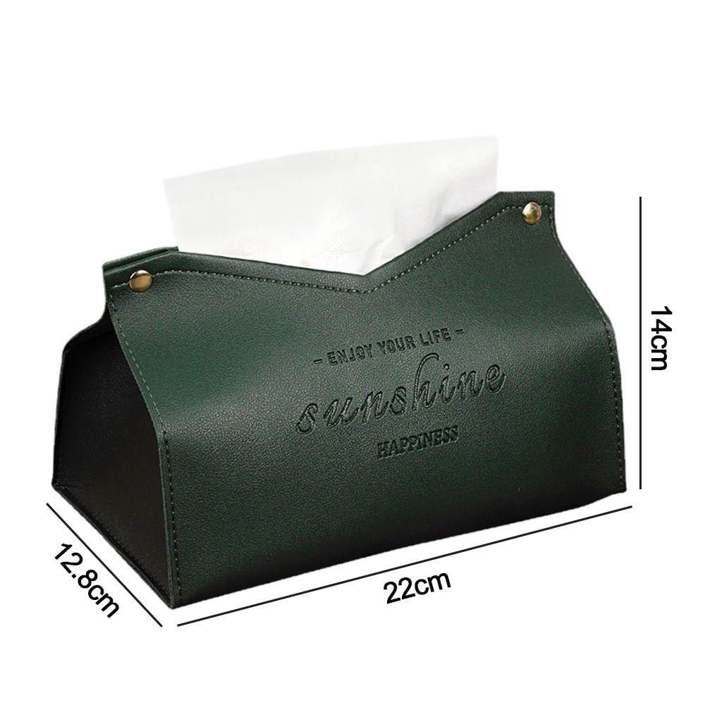 Modern Large Storage Dispenser Tissue Case Paper Towel Box Car Tissue Box Napkin Holder