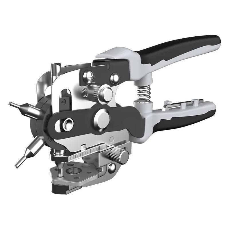 Multi-function Punching Pliers Household Hole Punching Machine Professional Puncher Pliers Belts Watch Straps Holes Puncher