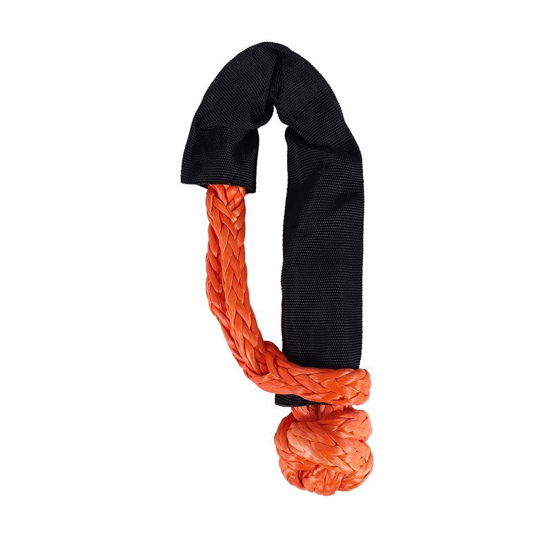 A13F-1/2 Inch X 22 Inch Car Soft Shackle Rope Tow Rope Off Road Winch Pulley Cable Hook For Off-Road Recovery ATV UTV