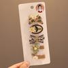 2-5pcs/set Baby Hairpin Cute Cartoon Animal Hair Clip for Kid Girl Korean Fashion Bang Side Clip for Children Hair Accessories