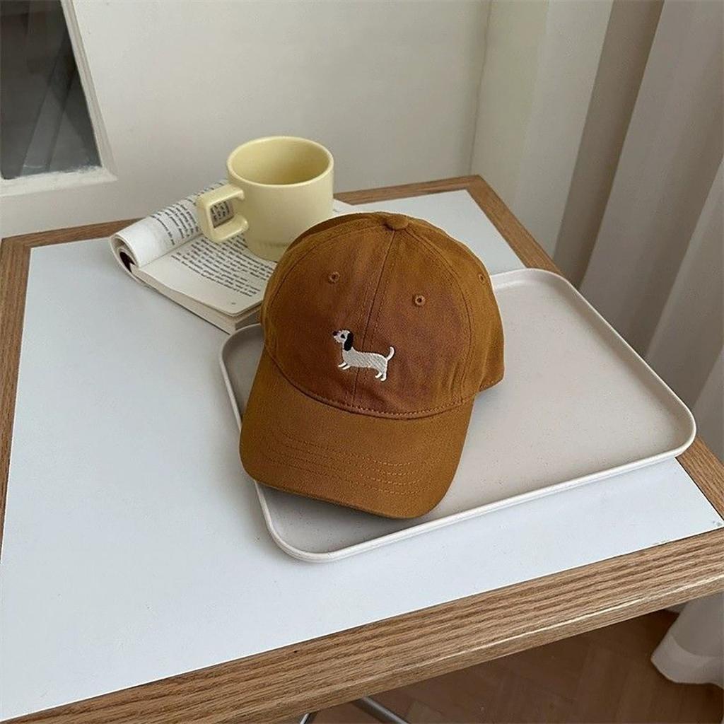 Cute Embroidered Baby Baseball Hat Solid Color Kids Boys Girls Peaked Cap Spring Summer Cotton Children Sun Hats