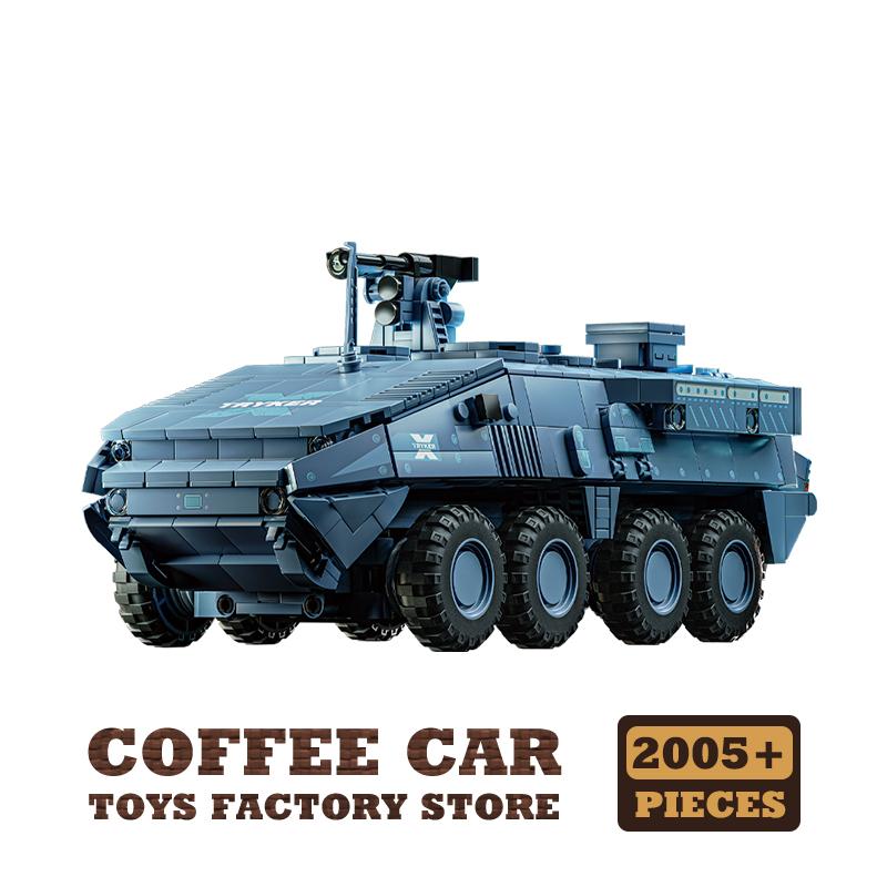 НОВЫЙ Армейский Тяжелый Танк MOC Набор Кирпичей WW2 Военные Бронированные Машины Строительные Блоки Война Танк 3D Модель Детские Игрушки Подарок на День Рождения DIY