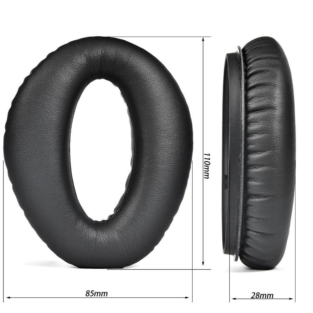 1 Pair Durable Headphone Ear Pads for Lightspeed Zulu/Zulu.2/Zulu PFX /Aviation Sierra Tango