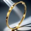Couple's Same Stainless Steel Bracelet for Girls, High-end, Fashionable, European and American