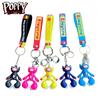 Playtime Toy Poppy Doll Keychain Huggy Wuggy Keyring Pendant Figures Gift Kids