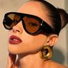 High-End Retro Aviator Sunglasses: European & American Style, UV Protection, Trendy Women’s Cross-Border Fashion