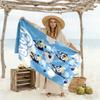 Bluey's Adventure Forest Beach Towel Soft Durable Quick-Dry Comfortable Lightweight Perfect for Traveling Yoga Camping and Swimming