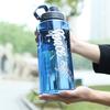 1100/1500/2000/3000 мл Бутылка для воды Высокой вместимости Ударопрочная Термостойкая Бутылка для воды Мотивационная Спортивная Бутылка для воды для улицы