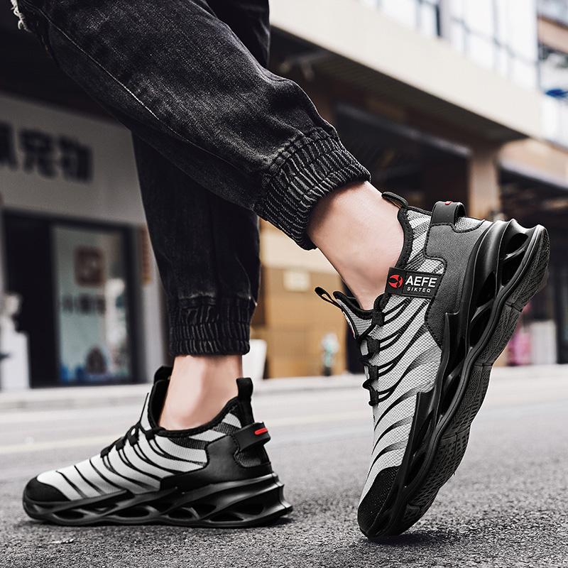 Летняя обувь большого размера, дышащая мужская обувь, летающая сетчатая обувь для бега, кроссовки