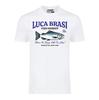 Luca Brasi Fish Market The God Father Graphic Tee Shirt